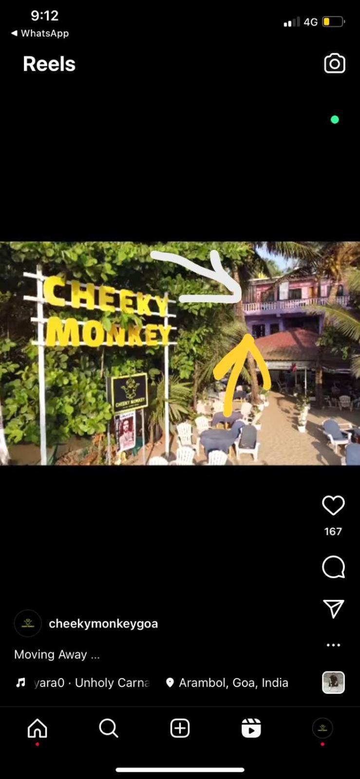 Cheeky Monkey Hotel Arambol Exterior photo